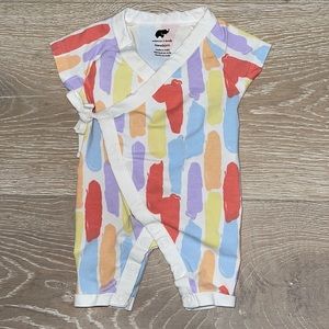 Monica + Andy Sweet Baby Romper Spring Time Sorbet Newborn